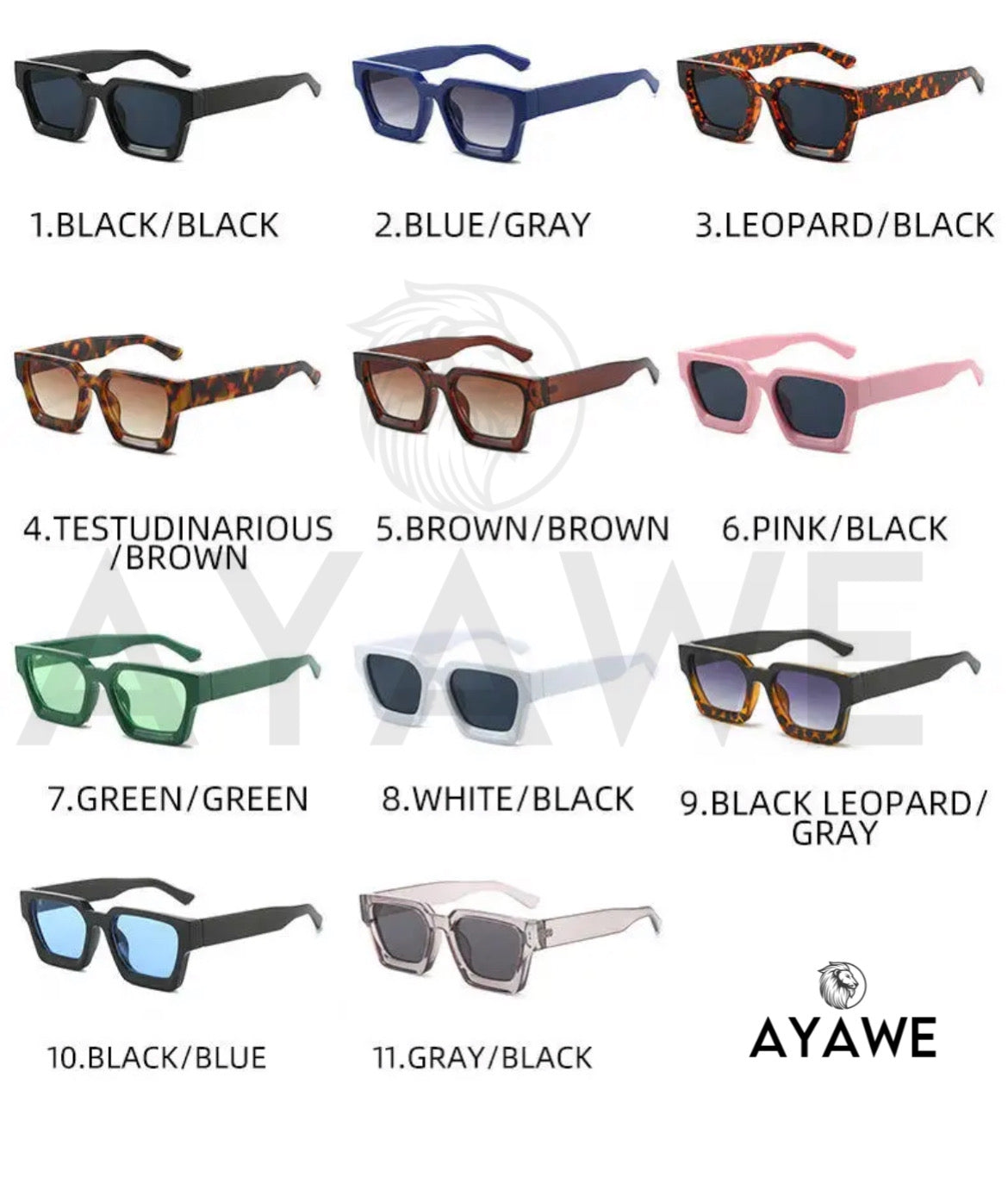 PRE-ORDER AYAWE  SUMMER GLASSES